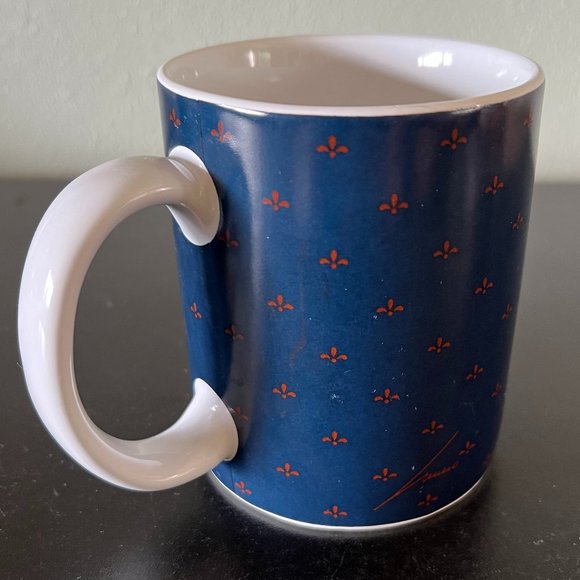 Vintage LANG AND WISE Mug  “Hugo Hege” by Lowell Herrero Cat w/ Butterfly 1996 - Picture 3 of 6